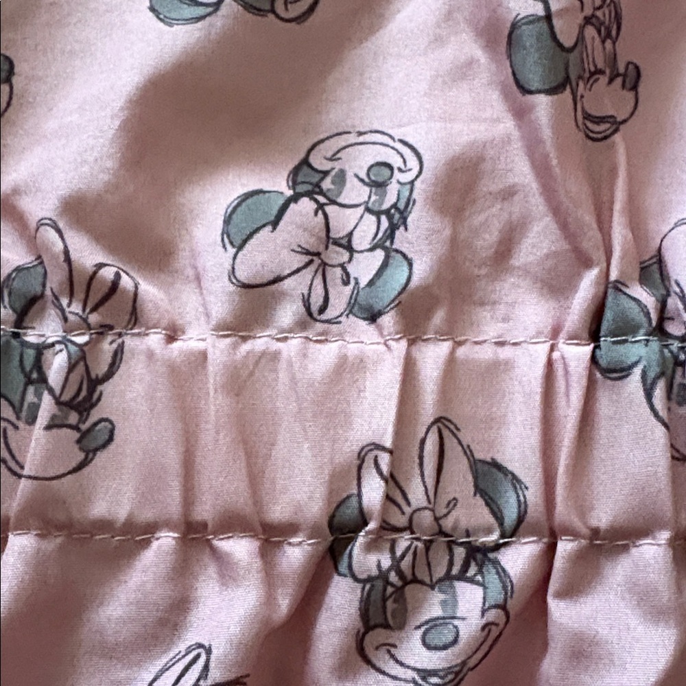 Pink Hooded Jacket with Cartoon Print - Picture 9 of 10